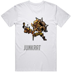 Junkrat T Shirt Overwatch Video Game Tee Unisex Apparel Unisex Cotton Tee Classic T Shirt