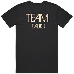 Team Sports Last First Name Fabio Unisex Cotton Tee Classic T Shirt