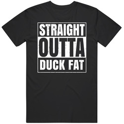 Straight Outta Duck Fat Food Compton Parody Unisex Cotton Tee Classic T Shirt