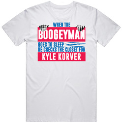 Kyle Korver Boogeyman Checks Closet For Philadelphia Basketball Unisex Cotton Tee Classic T Shirt