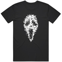 Ghost Face Bats Unisex Cotton Tee Classic T Shirt