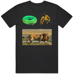 Hose Bee Lion Unisex Cotton Tee Classic T Shirt