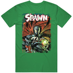 Sunshine T Shirts Todd Mcfarlanes Spawn Animated Tv Series Aged Look Unisex Cotton Tee Classic T Shirt