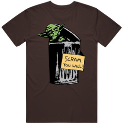 Yod Scra Unisex Cotton Tee Classic T Shirt
