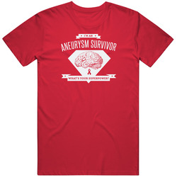 Aneurysm - Whats Your Superpower (white Print) Unisex Cotton Tee Classic T Shirt