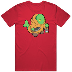 Final Fantasy Vii 7 - Tonberry Red Unisex Cotton Tee Classic T Shirt