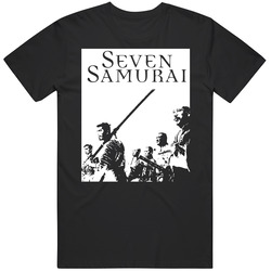 Seven Samurai Movie 4 Unisex Cotton Tee Classic T Shirt