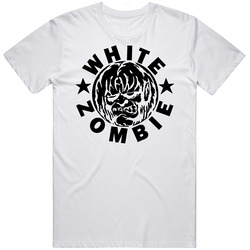 T-shirt White Zombie Mens Long Sleeve Tee Sz S-5xl Unisex Cotton Tee Classic T Shirt