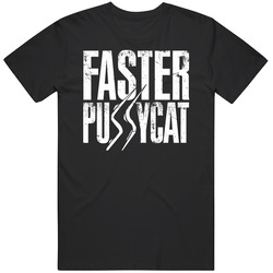 Faster Pussycat Logo Zaq Unisex Cotton Tee Classic T Shirt