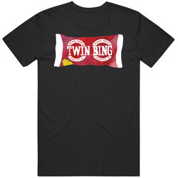 Twin Bing Chocolate Candy Bar Gift Cool Unisex Cotton Tee Classic T Shirt