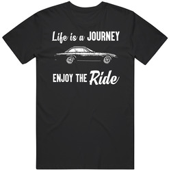 1968 Lamborghini Islero 3.9l V12 Journey Enjoy The Ride Vintage Car Fan Unisex Cotton Tee Classic T Shirt