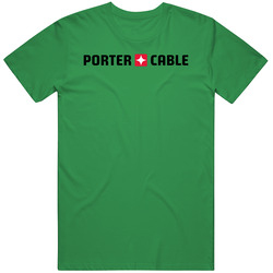 Porter Cable Manufactoring Unisex Cotton Tee Classic T Shirt