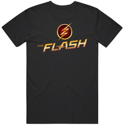 Flash Superhero Series Logo Amuo Unisex Cotton Tee Classic T Shirt