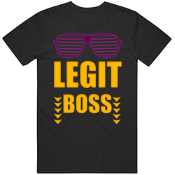 Legit Boss T Shirt WWE RAW Women's Championship Sasha Banks NXT Tee Unisex Cotton Tee Classic T Shirt