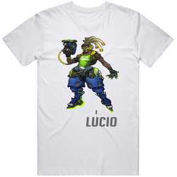 Lucio Overwatch T Shirt Support Hero Video Game Tee Unisex Apparel Unisex Cotton Tee Classic T Shirt