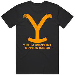 Yellowstonedt1 Unisex Cotton Tee Classic T Shirt