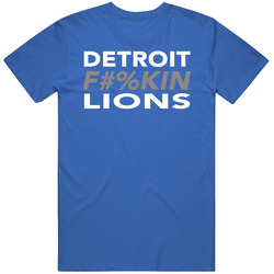 Detroit Lions Cool Funny Sports Football Fan Unisex Cotton Tee Classic T Shirt
