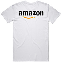 Amazon Logo Unisex Cotton Tee Classic T Shirt