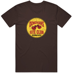 Ray Donovan Fite Club Logo Worn Look T Shirt Hollywood with Boxing Gloves Unisex Cotton Tee Classic T Shirt