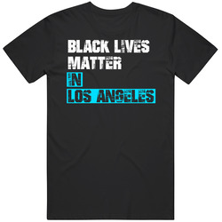 Black Lives Matter Los Angeles Unisex Cotton Tee Classic T Shirt