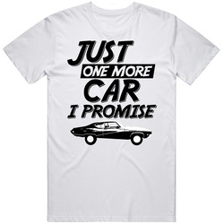 Just One More Car 1969 Buick Gs 455 Stage 1 7 5 V8 B And W Lover Vintage Unisex Cotton Tee Classic T Shirt