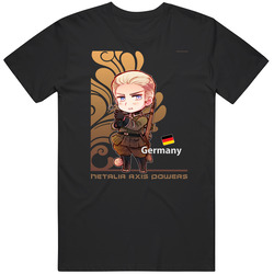 Hetalia Axis Powers T-Shirt Adult Unisex 08A Unisex Cotton Tee Classic T Shirt