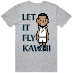 LET IT FLY KAWHI T SHIRT LET KAWHI LEONARD HANDLE IT SAN ANTONIO SPURS Unisex Cotton Tee Classic T Shirt