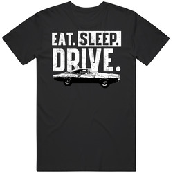 1968 Dodge Coronet Hardtop Rt 7 0l V8 426 Eat Sleep Drive Vintage Car Lover Driver Fan Unisex Cotton Tee Classic T Shirt