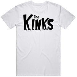 The Kinks Boots Logo English Vintage Rock Band Music Fan Unisex Cotton Tee Classic T Shirt