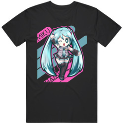 Vocaloid Hatsune Miku 812 Unisex Cotton Tee Classic T Shirt