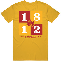 1812gold Unisex Cotton Tee Classic T Shirt