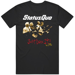 Status Quo Live Unisex Cotton Tee Classic T Shirt