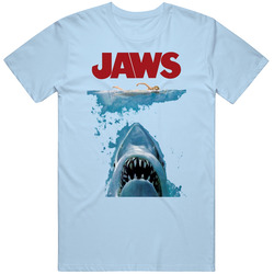 Jaws Unisex Cotton Tee Classic T Shirt