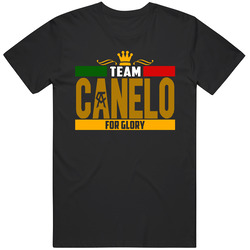 Canelo Alvarez Mexican Boxer Team Canelo For Glory T Shirt Middleweight Unisex Cotton Tee Classic T Shirt