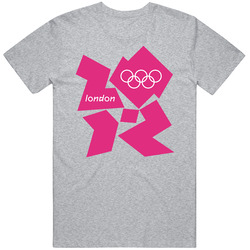 London Summer 2012 Olympics Logo World Olympiad Fan Unisex Cotton Tee Classic T Shirt