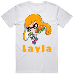 Custom Splatoon Girl Order For Layla Unisex Cotton Tee Classic T Shirt