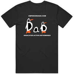 Emperor Mens Black Unisex Cotton Tee Classic T Shirt