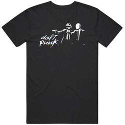 Awesome Stuff Hot Sell Daft Punk Unisex Cotton Tee Classic T Shirt