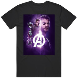 Av Purple Unisex Cotton Tee Classic T Shirt
