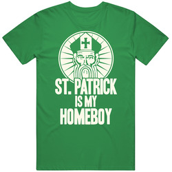 St. Patrick Is My Home Boy Funny Irish Saint Worn Look Unisex Cotton Tee Classic T Shirt