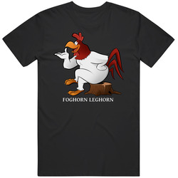 Foghorn Leghorn Logo 3 B Unisex Cotton Tee Classic T Shirt