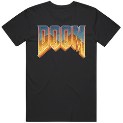 Doom Cult Classic Games Black Unisex Cotton Tee Classic T Shirt