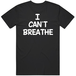 I Can't Breathe Eric Garner Justice Movement Lebron James Derrick Rose Kobe Stand Up Unisex Cotton Tee Classic T Shirt