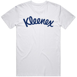Blue Kleenex Facial Tissue Unisex Cotton Tee Classic T Shirt