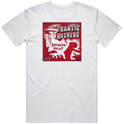 Frantic Rockers Savage Beat Music Rock Unisex Cotton Tee Classic T Shirt