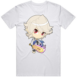 Super Smash Bros. - Fire Emblem - Corrin - Cute White Unisex Cotton Tee Classic T Shirt
