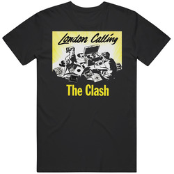 London The Clash Unisex Cotton Tee Classic T Shirt