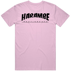 Harambe Unisex Cotton Tee Classic T Shirt