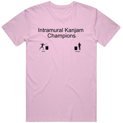 Intramural Kanjam Champions Unisex Cotton Tee Classic T Shirt