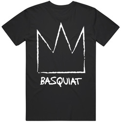 A Jean-michel Basquiat Logo44878 Unisex Cotton Tee Classic T Shirt